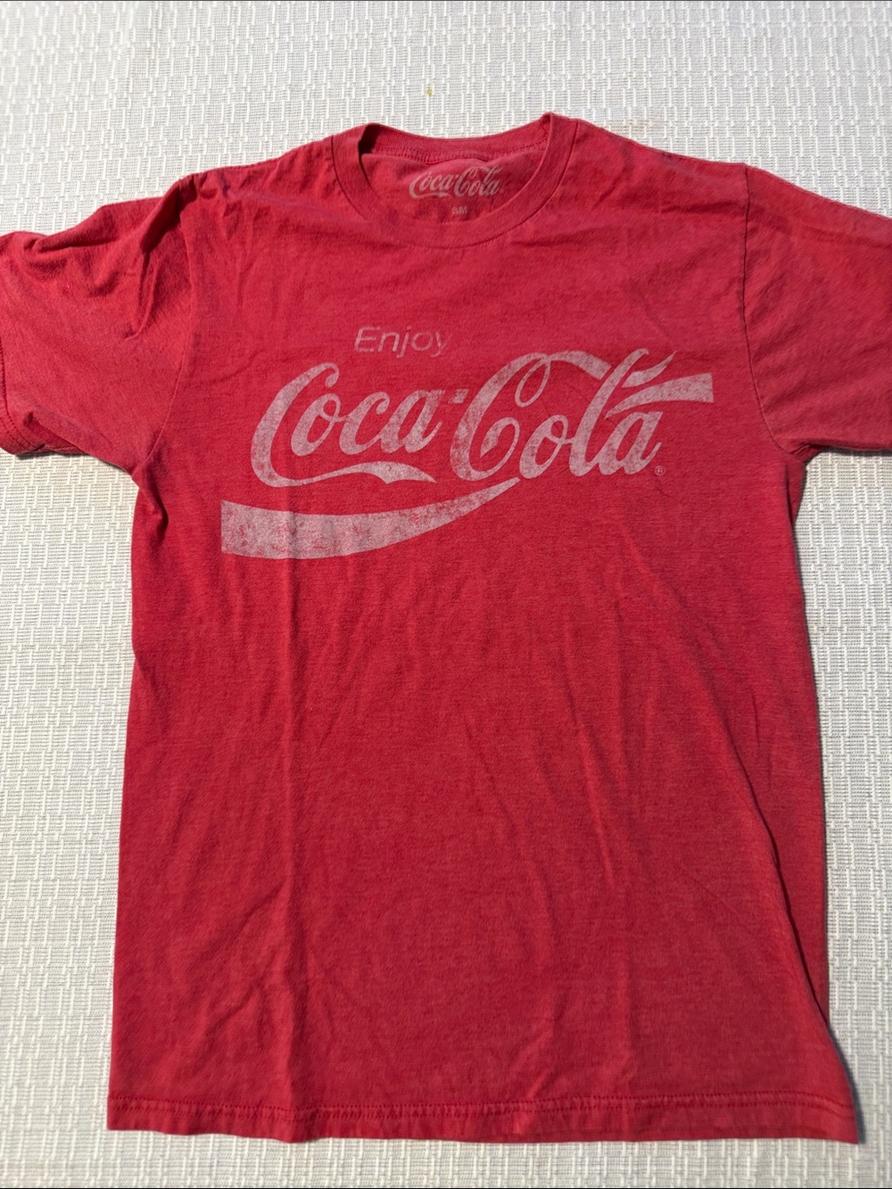 Coca Cola Red Logo Short Sleeve Tee